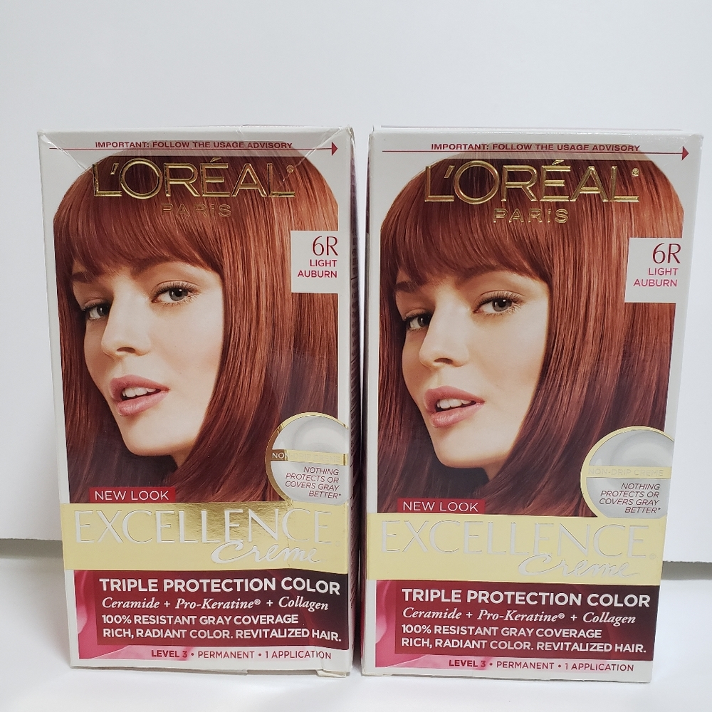 NEW L'Oreal Excellence Creme Permanent Hair color bundle ,Hair Dye bundle
